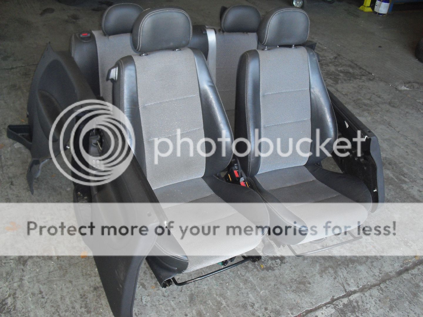 Vauxhall Corsa C SXI+ Full Half Leather Interior Seats Doorcards 2000